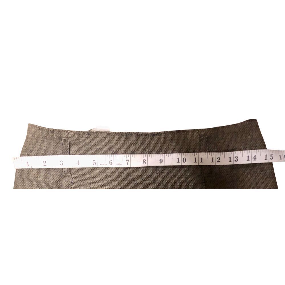 Vintage Oraz tweed wool front slit pencil skit with belt loops and hidden back z - Picture 7 of 11